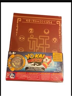 Hasbro Yo-Kai Yokai Watch Medallium Book Album Exclusive Medal New Sealed